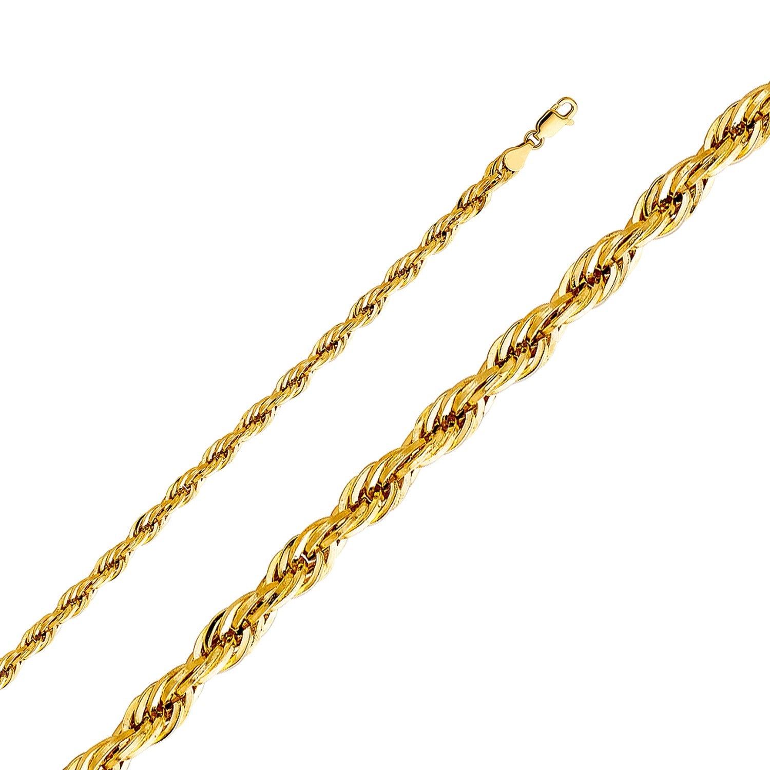 14KY 5MM X-LIT HOL DC ROPE CHN - 26