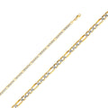 14K 2T 080(3.0MM) HOL FIG WP 3+1  24