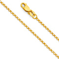 14KY 1.6MM ROUND ROLO CHAIN - 24
