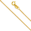 14KY 1.2MM ROUND ROLO CHAIN - 22