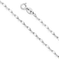 14KW 2.0MM TWIST MIRROR CHAIN - 22