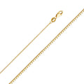 14KY 0.8MM BOX CHAIN - 24