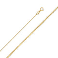 14KY 0.6MM BOX CHAIN - 24