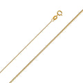 14KY 0.5MM BOX CHAIN - 22