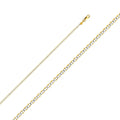 14K 2T 050(2.0MM) FLAT MARINER WP 24