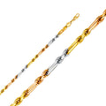 14K 3C Figarope 4mm 26
