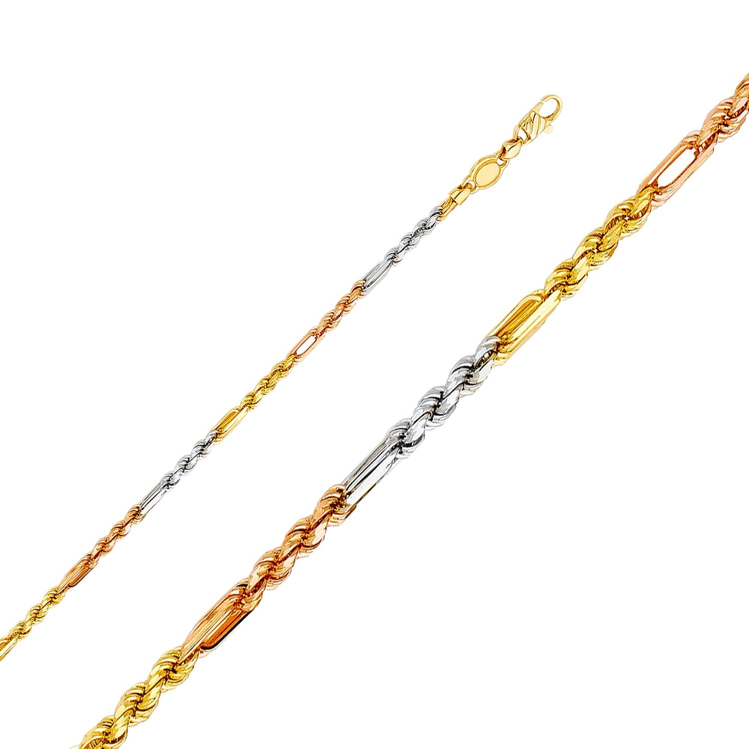 14K 3C Figarope 3mm 24