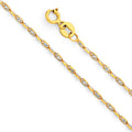 14K 2T Twist Snail 032 Star DC 24