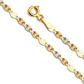 14K 3C Flat Val Alt-Star DC 040 24
