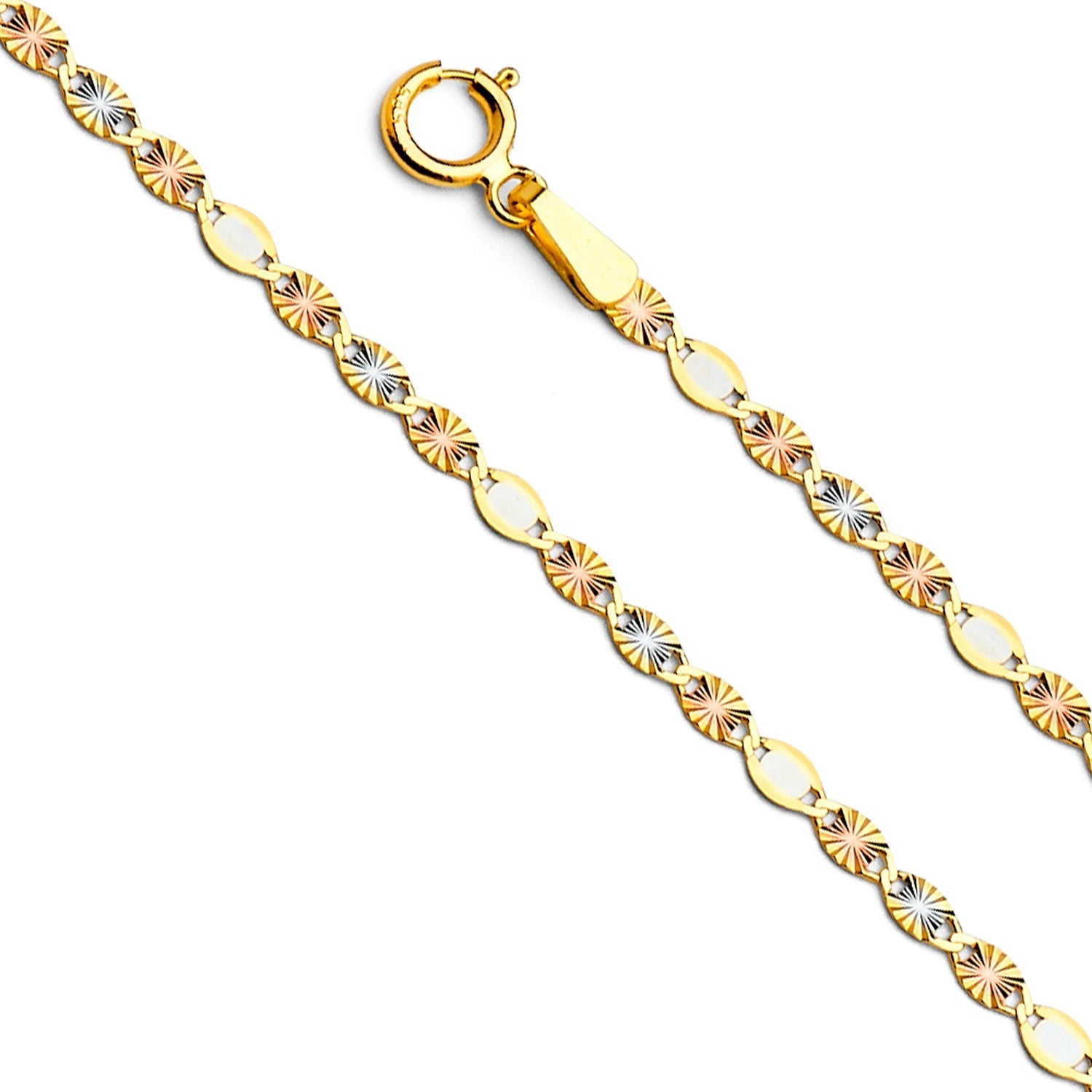 14K 3C Flat Val Alt-Star DC 030 24