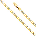 14K 2T 3.1mm Fig 3+1 Fancy WP 080 24
