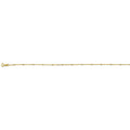14KY 1.9mm Plain Ball Station Chain - 22
