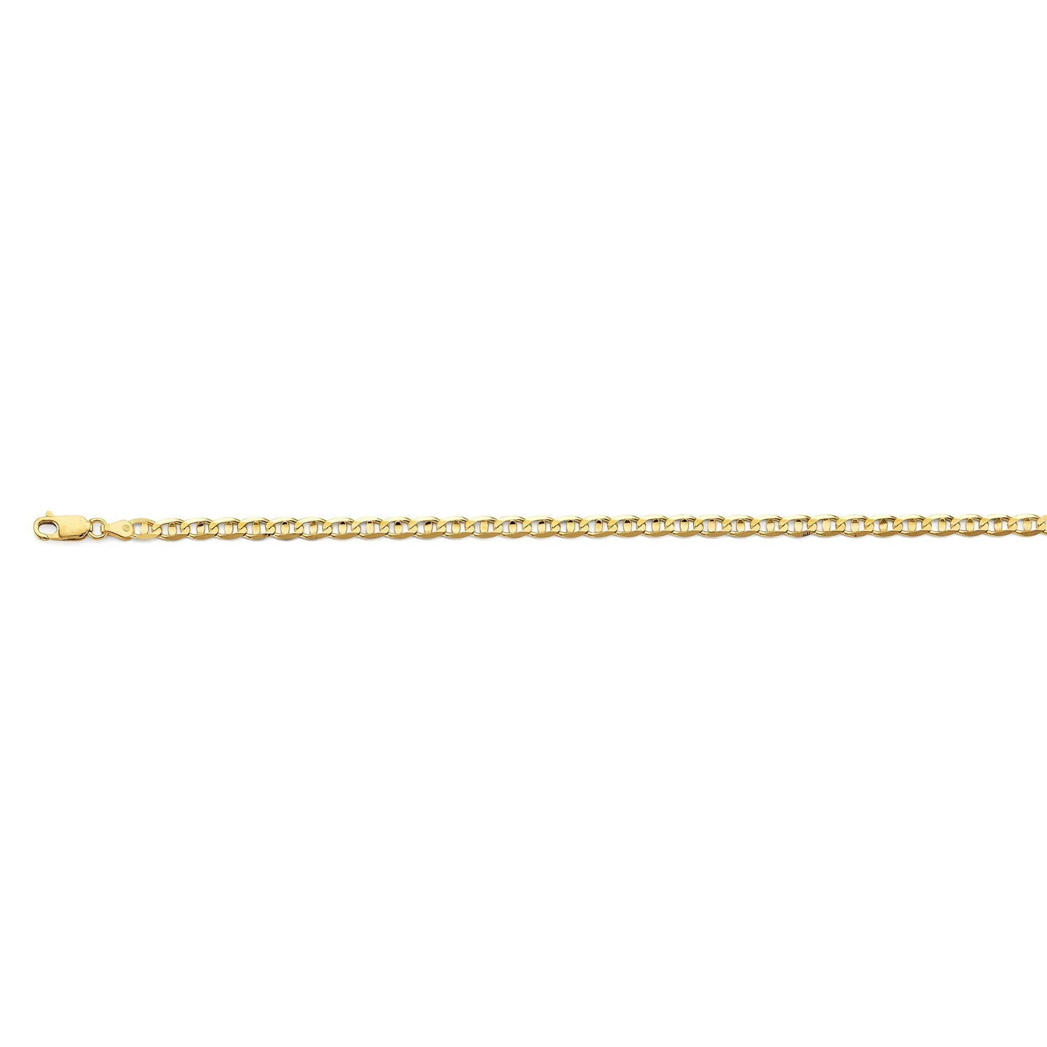 14KY 4.2mm Light Mariner Chain - 18