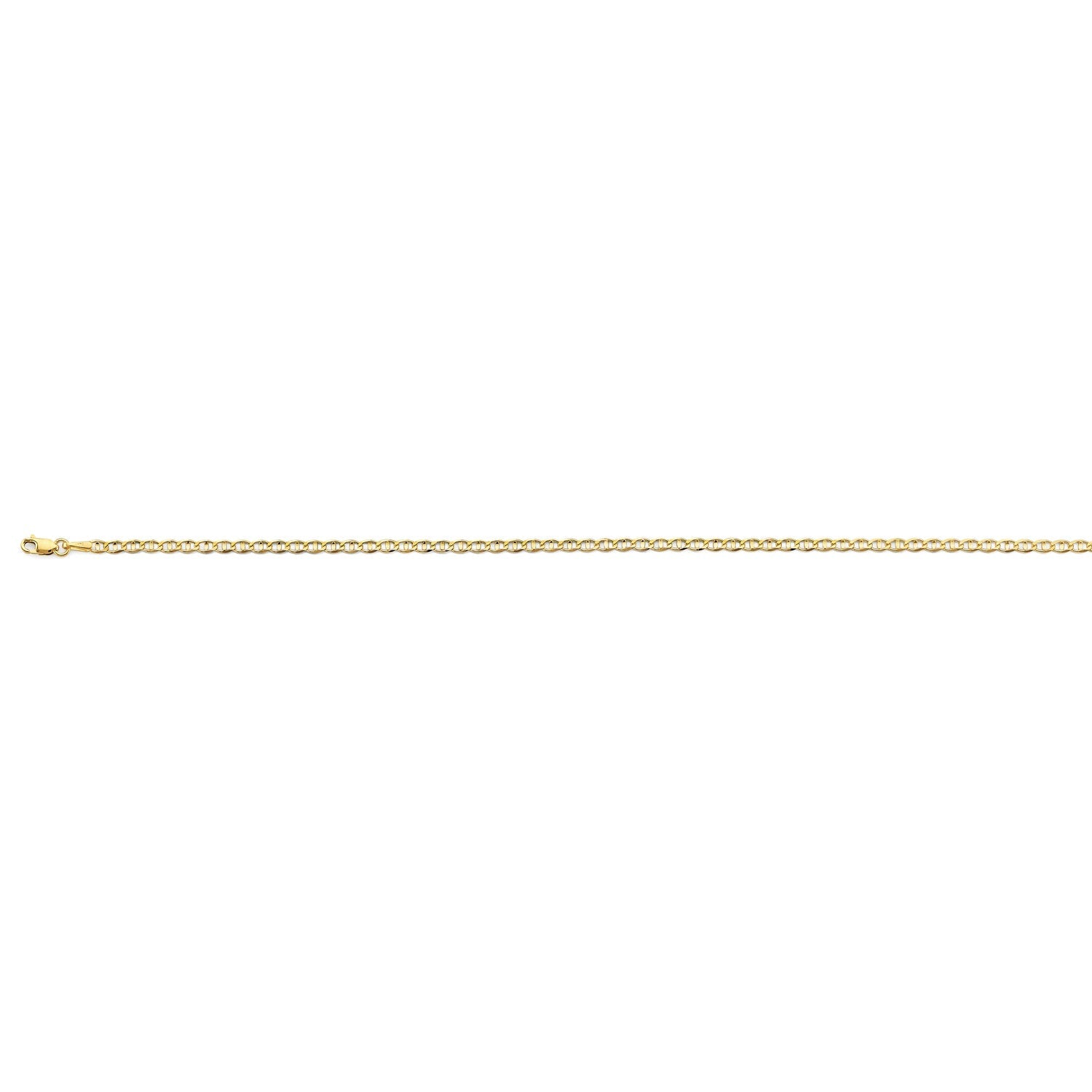 14KY 2.6mm Light Mariner Chain - 24