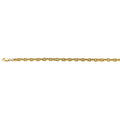 14KY 5.2mm Hol-Oval Rolo Chain - 26