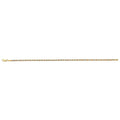 14K 3C 2.3mm Flat Valentino Star DC - 24