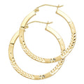 14KY BUD DC SQ TUBE HOOP EAR (30MM)