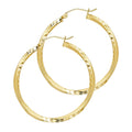 14KY SF DC 2.6MM SWIRL HOOP (30MM)