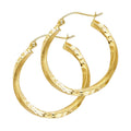 14KY SF DC 2.6MM SWIRL HOOP (25MM)