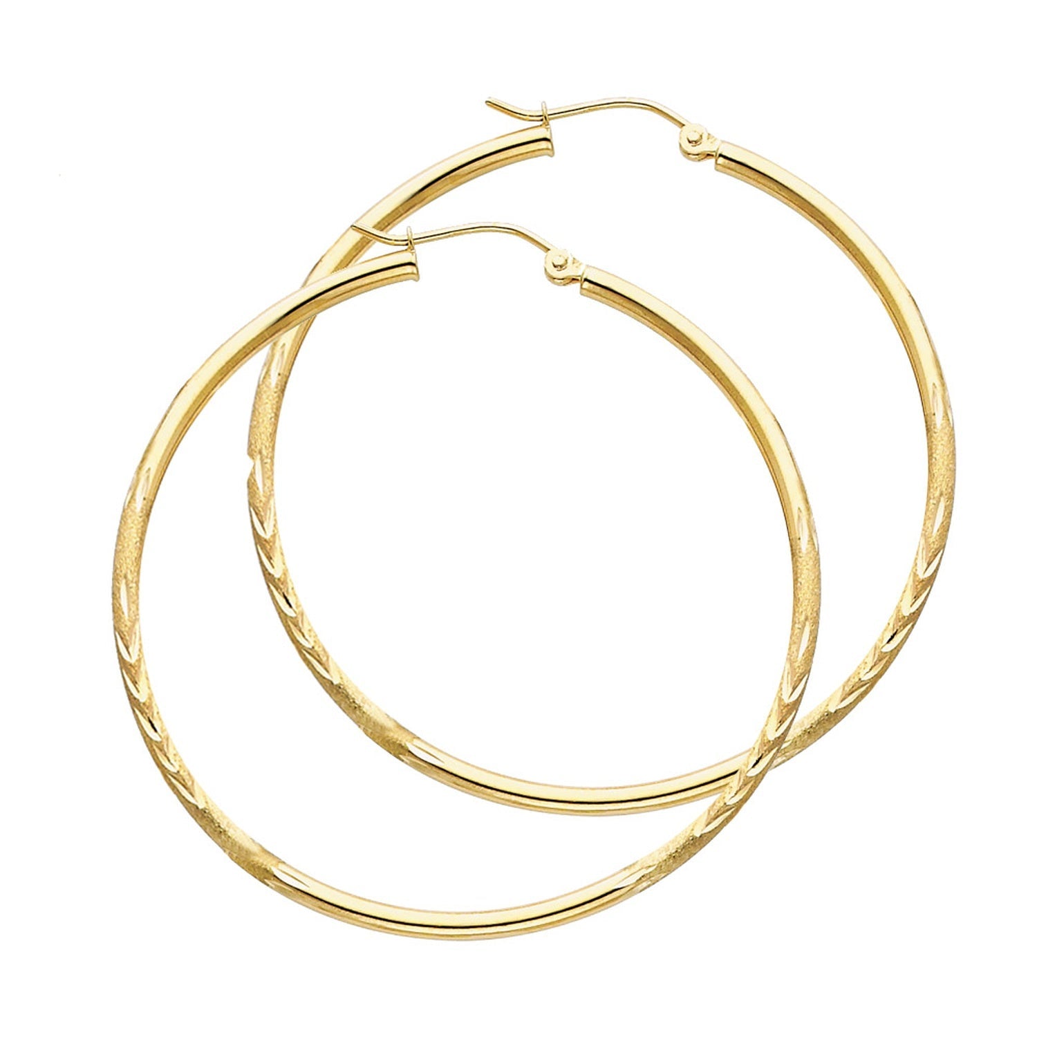 14KY 2MM BUD DC RD TUBE HOOP (45MM)