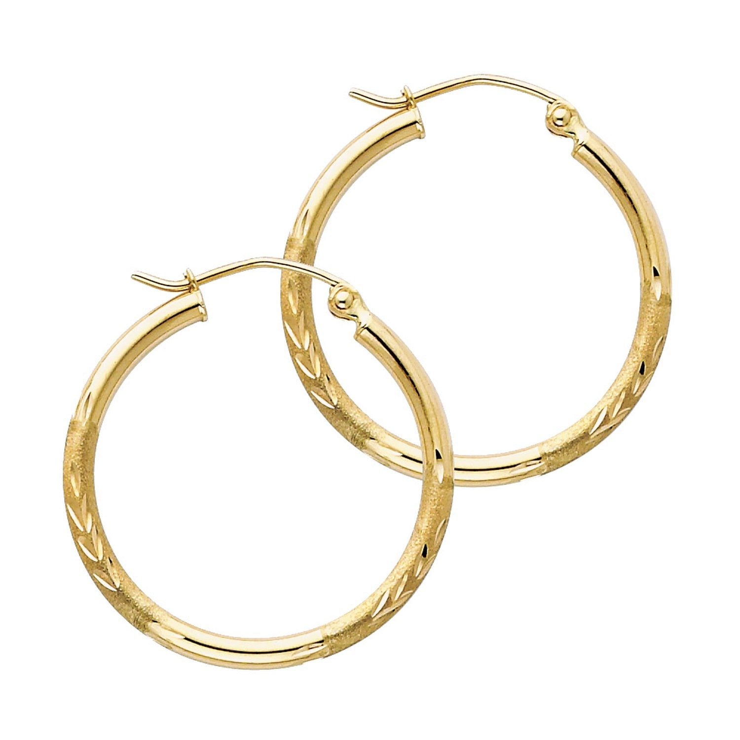 14KY 2MM BUD DC RD TUBE HOOP (25MM)