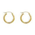 14KY 2MM BUD DC RD TUBE HOOP (15MM)