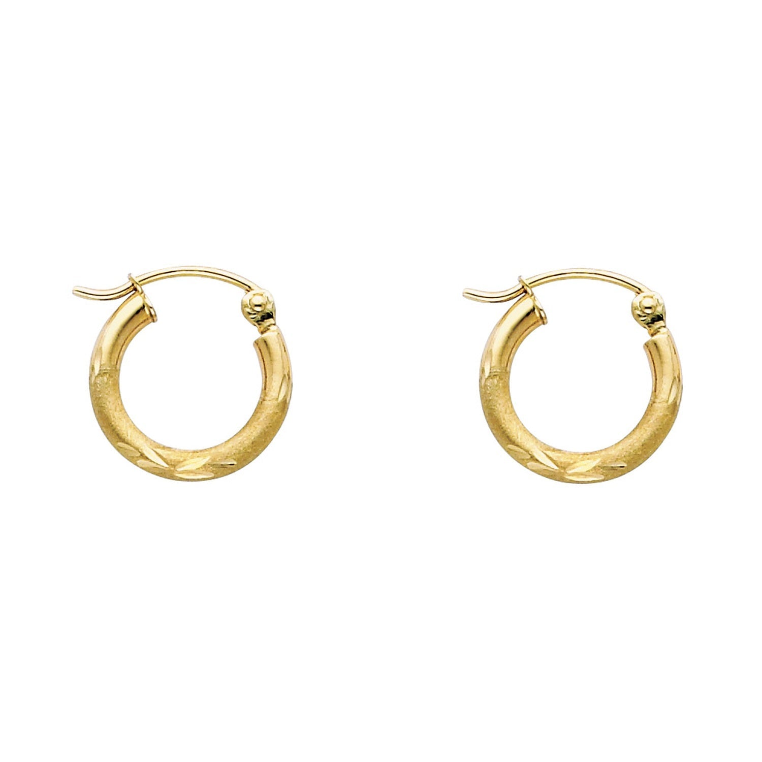14KY 2MM BUD DC RD TUBE HOOP (12MM)