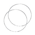 14KW 1.5MM FACETED RD TB HOOP (55MM)