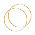 14KY 1.5MM FACETED RD TB HOOP (35MM)