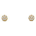 14KY CZ EARRINGS (ER321)