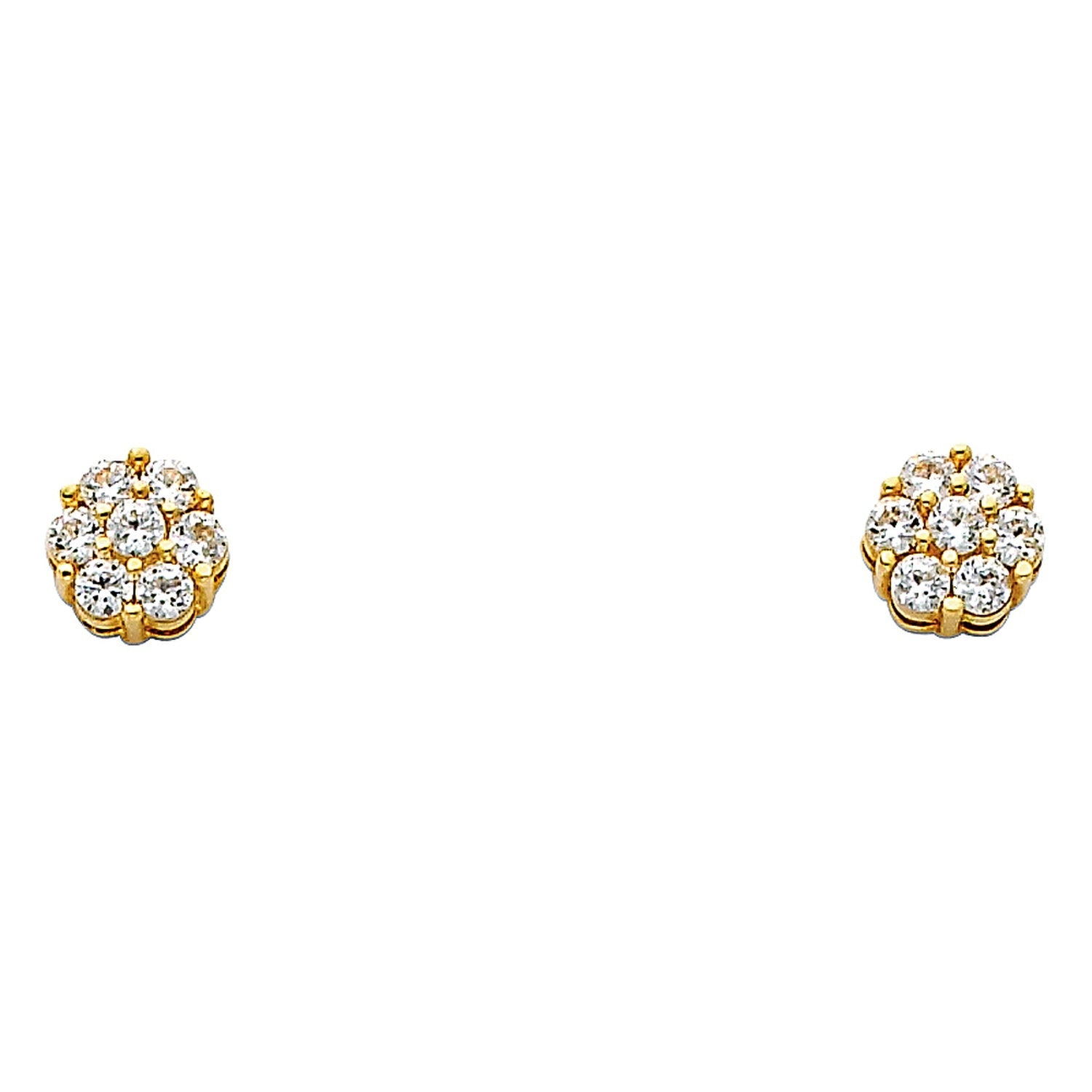 14KY CZ EARRINGS (ER321)