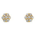 14KY CZ EARRINGS (ER322)