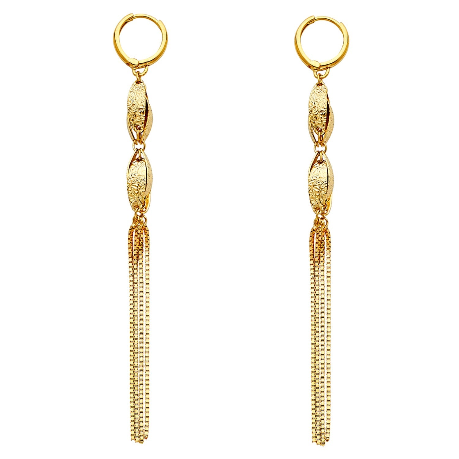 14KY DANGLING EARRINGS (ER330)