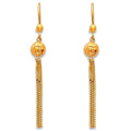 14KY HANGING EARRINGS (ER377)