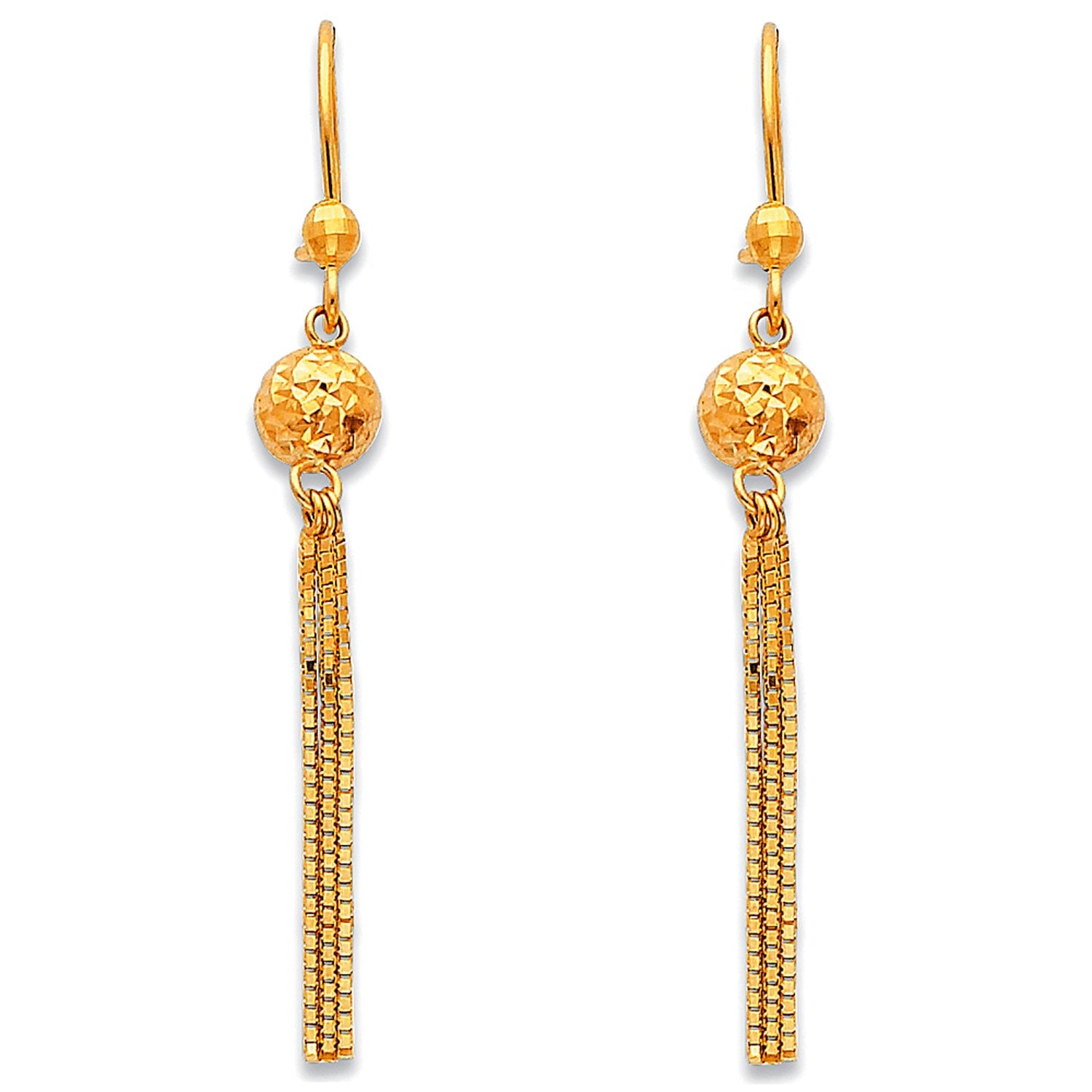 14KY HANGING EARRINGS (ER377)