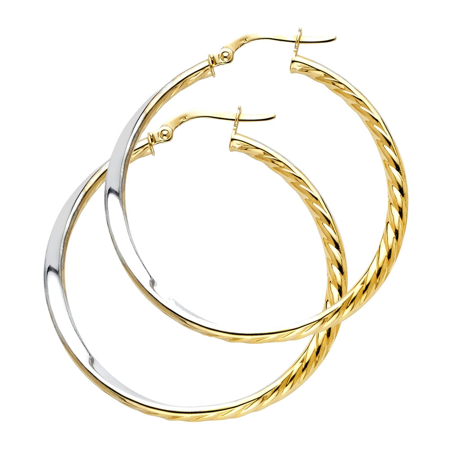 14K 2T EARRINGS (ER504)