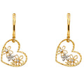14K 2T EARRINGS