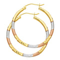 14K 3C 2MM RD TUBE DC RD HOOP (30MM)