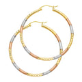 14K 3C 2MM RD TUBE DC RD HOOP (35MM)