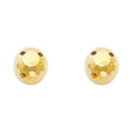 14KY 9.5MM D-BALL EAR W/PB