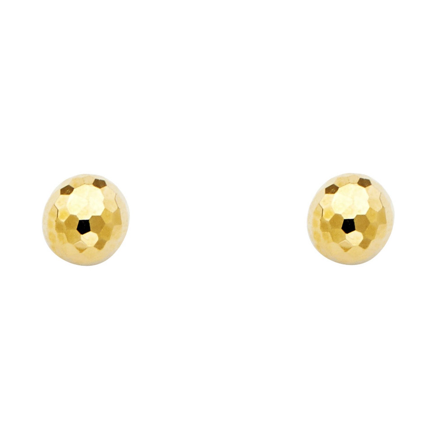 14KY 7MM D-BALL EAR W/PB