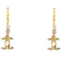 14KY DC FANCY HANGING EARRING