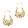 14K 3C GUADALUPE BASKET EAR