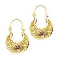 14K 2C GUADALUPE BASKET EAR