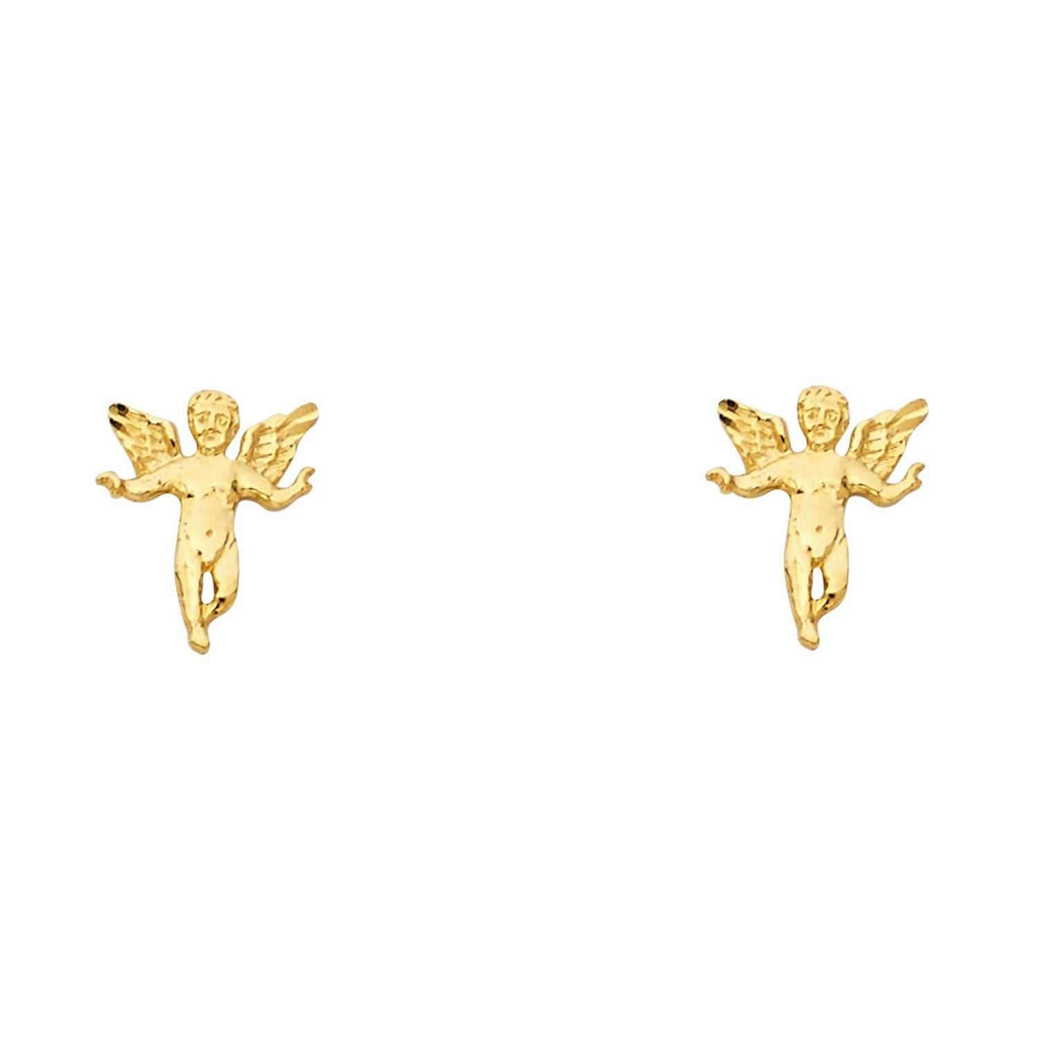 14KY SM BABY ANGEL POST EAR