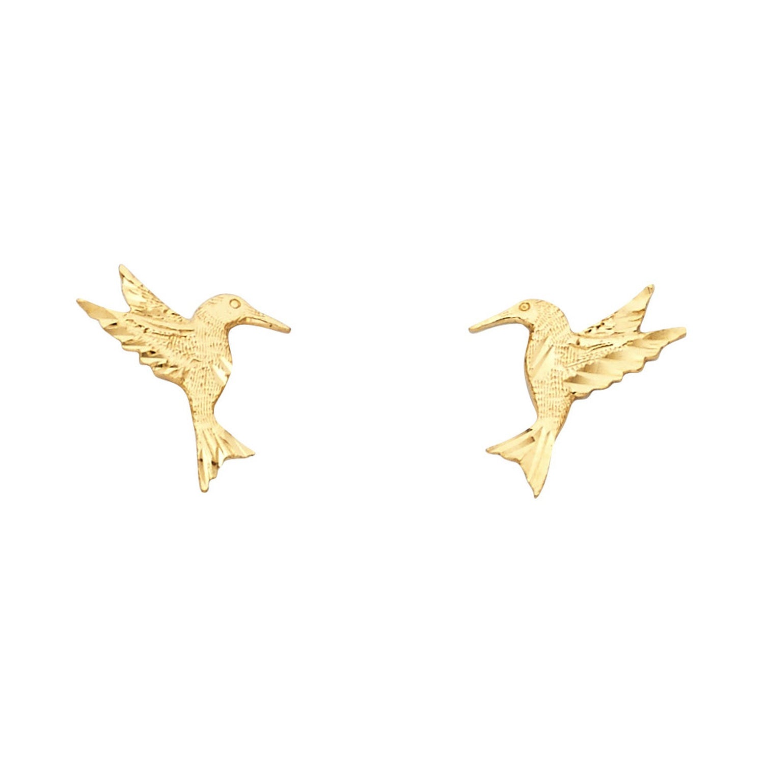 14KY SM HUMMINGBIRD POST EAR