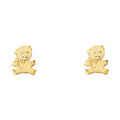 14KY SM BEAR POST EAR