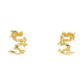 14KY SM DRAGON POST EAR