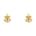 14KY SM ANCHOR POST EAR
