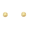 14KY SM SMILE POST EAR